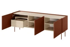 DESIN RTV 170 3D1SZ - ceramic red / dąb nagano