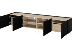 DESIN RTV 220 4D2SZ - czarny mat / dąb nagano