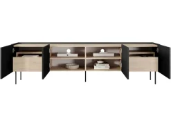 DESIN RTV 220 4D2SZ - czarny mat / dąb nagano