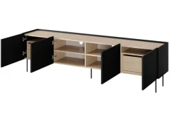 DESIN RTV 220 4D2SZ - czarny mat / dąb nagano