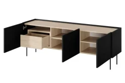 DESIN RTV 170 3D1SZ - czarny mat / dąb nagano