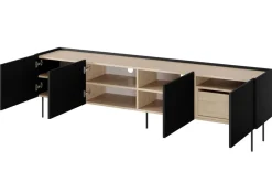 DESIN RTV 220 4D1SZ - czarny mat / dąb nagano