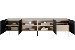 DESIN RTV 220 4D1SZ - czarny mat / dąb nagano