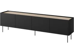 DESIN RTV 220 4D1SZ - czarny mat / dąb nagano