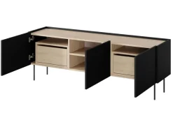 DESIN RTV 170 3D2SZ - czarny mat / dąb nagano