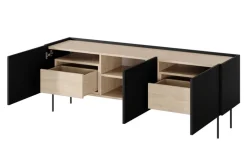 DESIN RTV 170 3D2SZ - czarny mat / dąb nagano