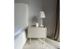 DESIN SZAFKA NOCNA 45 1SZ - cashmere / dąb nagano