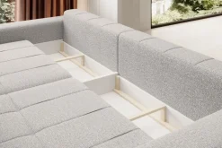 Duża sofa rozkładana z poduszkami Wersal Motta Bigsofa