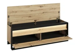 Duża szafka na buty Lenart Quant QG-04 dąb artisan