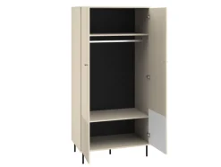 Dwudrzwiowa szafa 2D Sophie 01 kaszmir