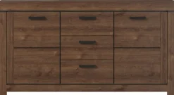 Elegancka duża komoda do salonu Brass 2d3s