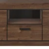 Elegancka szafka RTV do salonu Brass