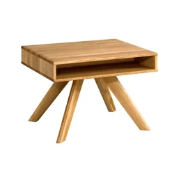 Elegancki drewniany stolik kawowy DEKORT Tramonto TYP 64