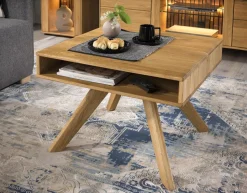 Elegancki drewniany stolik kawowy DEKORT Tramonto TYP 64