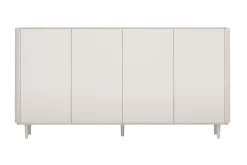 ELIVO KOMODA 200 4D - cashmere / dąb olejowany / nogi cashmere