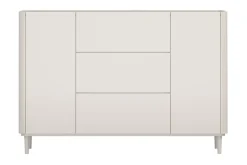 ELIVO KOMODA 150 2D3SZ - cashmere / dąb olejowany / nogi cashmere