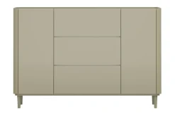 ELIVO KOMODA 150 2D3SZ - eukaliptus / dąb baltic dune / nogi eukaliptus