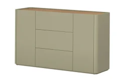 ELIVO KOMODA 150 2D3SZ - eukaliptus / dąb baltic dune