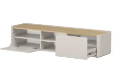 ELIVO RTV 170 1K1SZ - cashmere / dąb olejowany