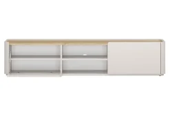 ELIVO RTV 170 1K1SZ - cashmere / dąb olejowany
