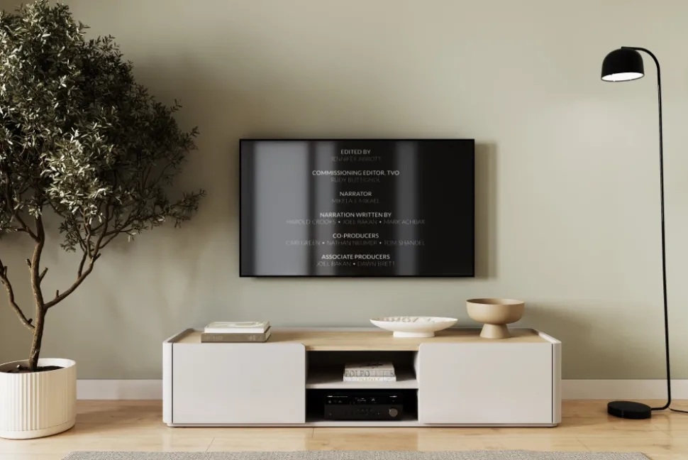 ELIVO RTV 170 1K1SZ - cashmere / dąb olejowany
