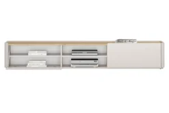 ELIVO RTV 220 1K1SZ - cashmere / dąb olejowany