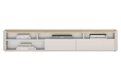 ELIVO RTV 200 1K2SZ - cashmere / dąb olejowany