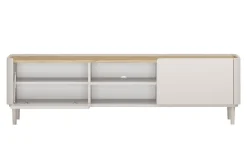 ELIVO RTV 170 1K1SZ - cashmere / dąb olejowany / nogi cashmere