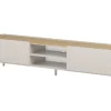 ELIVO RTV 220 1K1SZ - cashmere / dąb olejowany / nogi cashmere