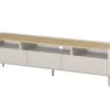 ELIVO RTV 200 1K2SZ - cashmere / dąb olejowany / nogi cashmere