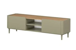 ELIVO RTV 170 1K1SZ - eukaliptus / dąb baltic dune / nogi eukaliptus