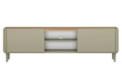 ELIVO RTV 170 1K1SZ - eukaliptus / dąb baltic dune / nogi eukaliptus