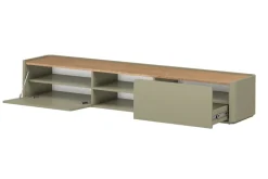 ELIVO RTV 220 1K1SZ - eukaliptus / dąb baltic dune