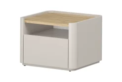 ELIVO SZAFKA NOCNA 50 1SZ - cashmere / dąb olejowany