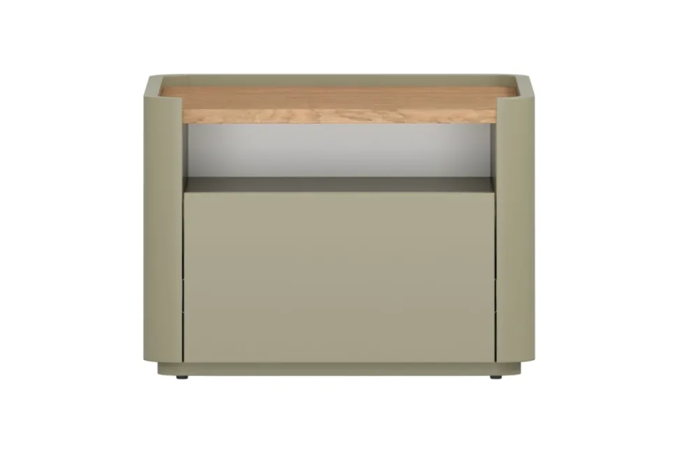 ELIVO SZAFKA NOCNA 50 1SZ - eukaliptus / dąb baltic dune