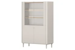 ELIVO WITRYNA 100 2D - cashmere / dąb olejowany / nogi cashmere