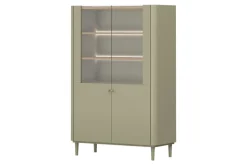 ELIVO WITRYNA 100 2D - eukaliptus / dąb baltic dune / nogi eukaliptus