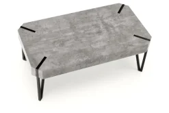 EMILY ława beton / czarny (1p=1szt)1 sztuka
