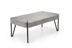 EMILY ława beton / czarny (1p=1szt)1 sztuka