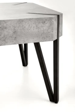 EMILY ława beton / czarny (1p=1szt)1 sztuka