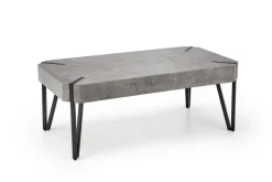 EMILY ława beton / czarny (1p=1szt)1 sztuka
