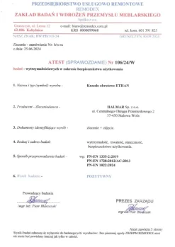 ETHAN fotel gabinetowy popielaty (1p=1szt)1 sztuka