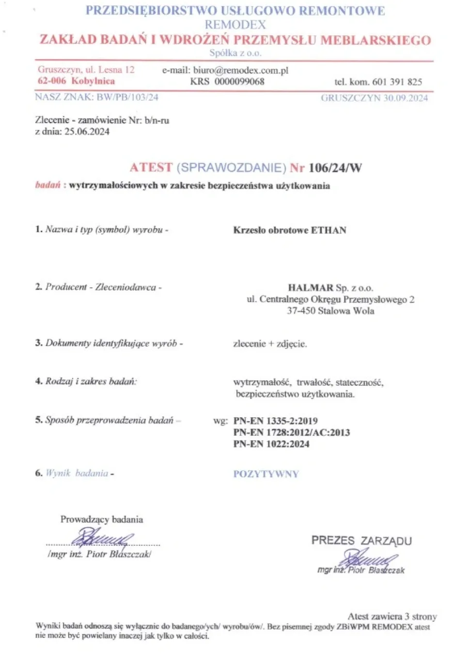 ETHAN fotel gabinetowy popielaty (1p=1szt)1 sztuka