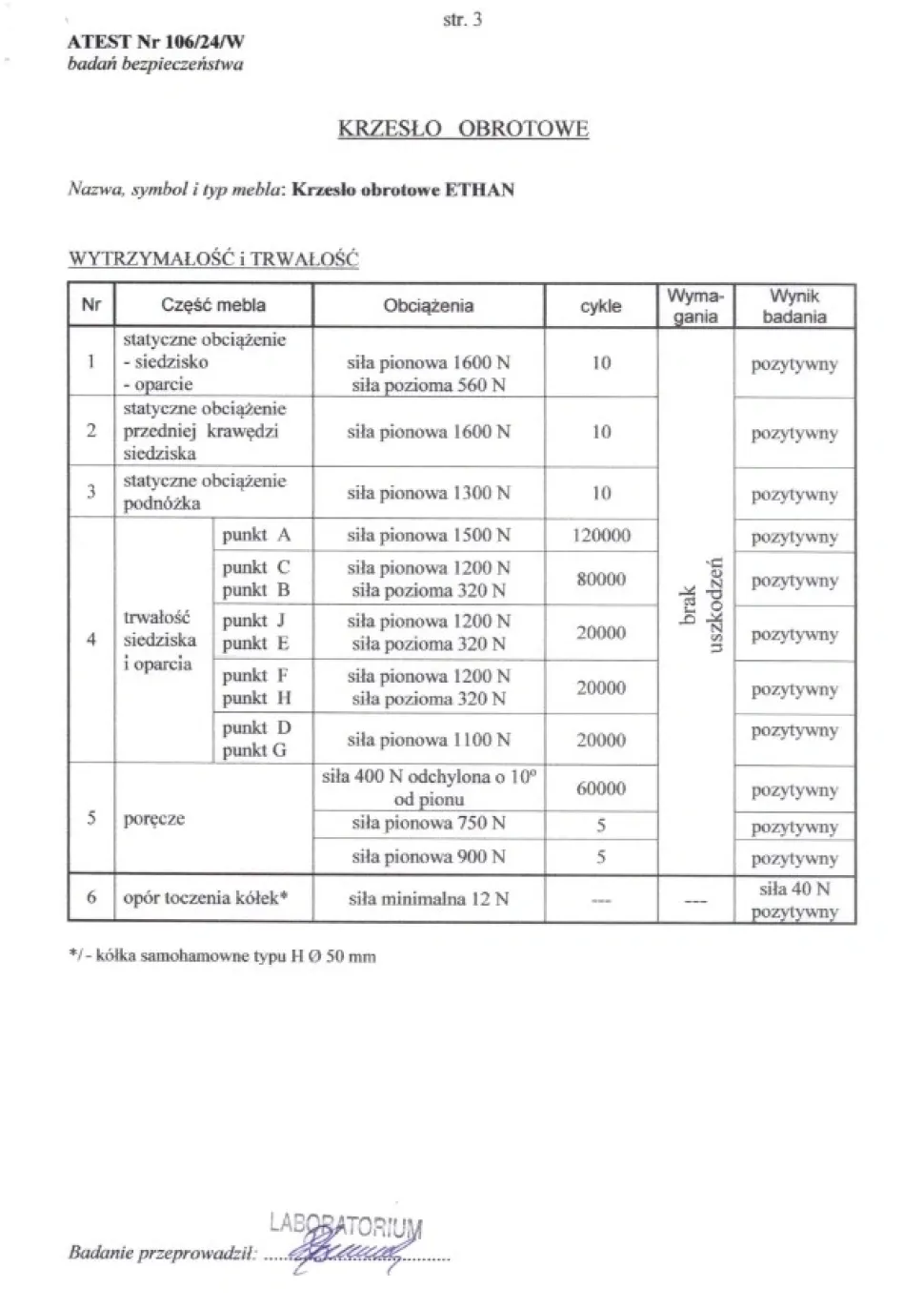 ETHAN fotel gabinetowy popielaty (1p=1szt)1 sztuka