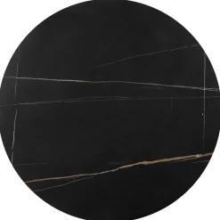 FATIMA zestaw 2 ław, czarny marmur / złoty (1p=1szt)1 sztuka