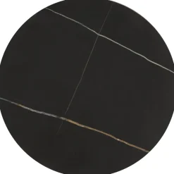 FATIMA zestaw 2 ław, czarny marmur / złoty (1p=1szt)1 sztuka