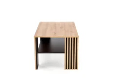 FEMINA ława dąb artisan/czarny (1p=1szt)1 sztuka