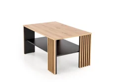 FEMINA ława dąb artisan/czarny (1p=1szt)1 sztuka