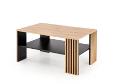 FEMINA ława dąb artisan/czarny (1p=1szt)1 sztuka