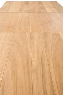 FIESTA stół rozkładany 200-280x100x77 cm dąb naturalny/czarny (3p=1szt)1 sztuka